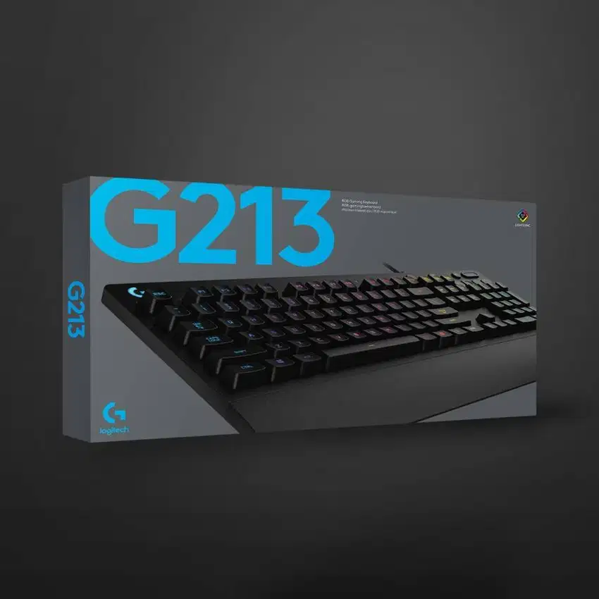 Logitech G213 Prodigy Keyboard Gaming RGB Lighting