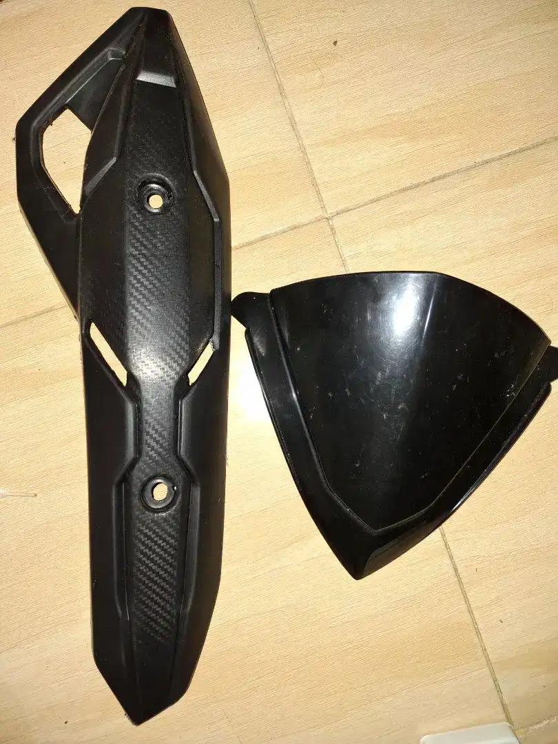 Visor dan tameng knalpot vario