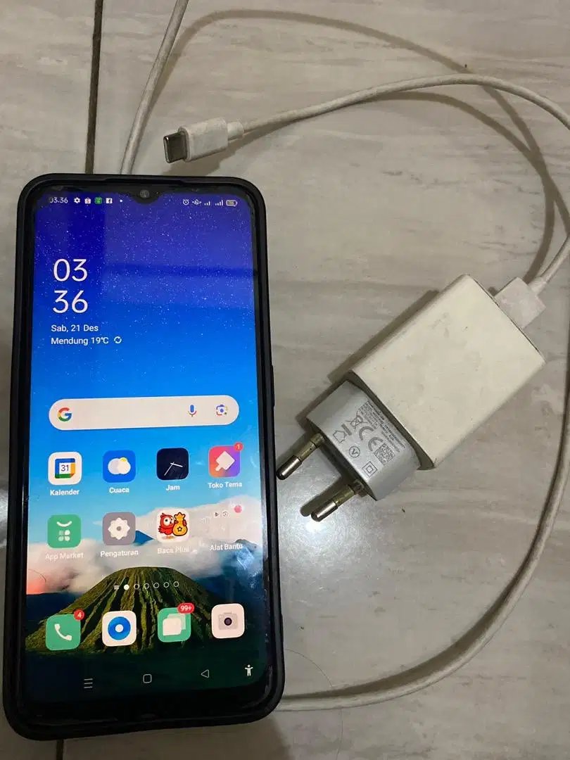 Dijual cepat hp OPPO A5 2020 ram 4/128gb