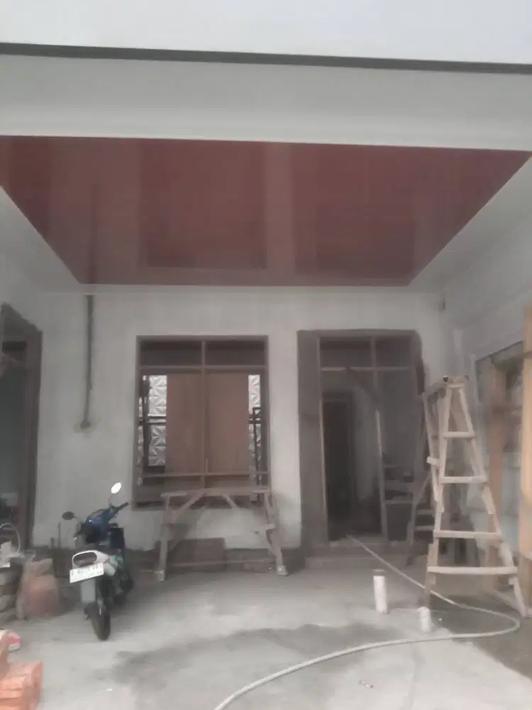 Pasang Untuk Partisi Plafon Gypsum Alumunium WPC Moulding Mamer PVC