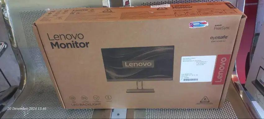 MONITOR LENOVO 22 BARU GARANSI RESMI