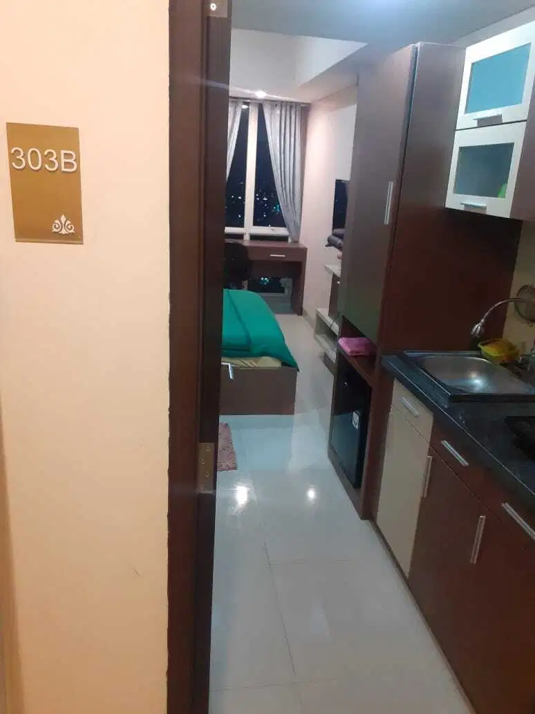 DISEWAKAN APARTEMEN PAPILIO STUDIO FURNISHED INCLUDE SERVICE CHARGE