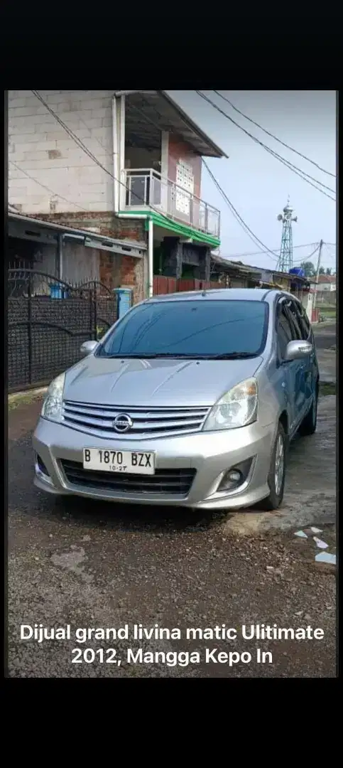 Mobil grand Livina ultimate matic 2012