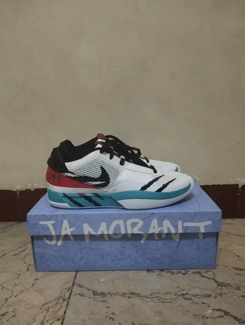 SEPATU BASKET NIKE JA MORANT 1 STRACH ORIGINAL 100% BNIB/BARU