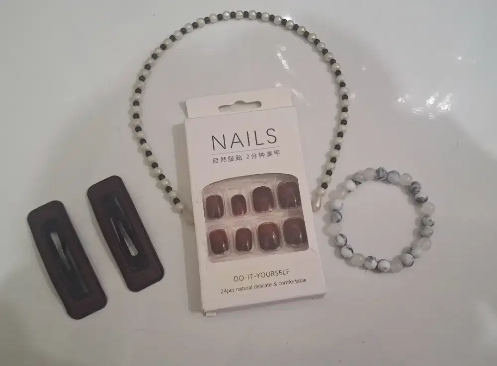 Jual All Jepitan Bando Nails Gelang Wanita Aksesoris