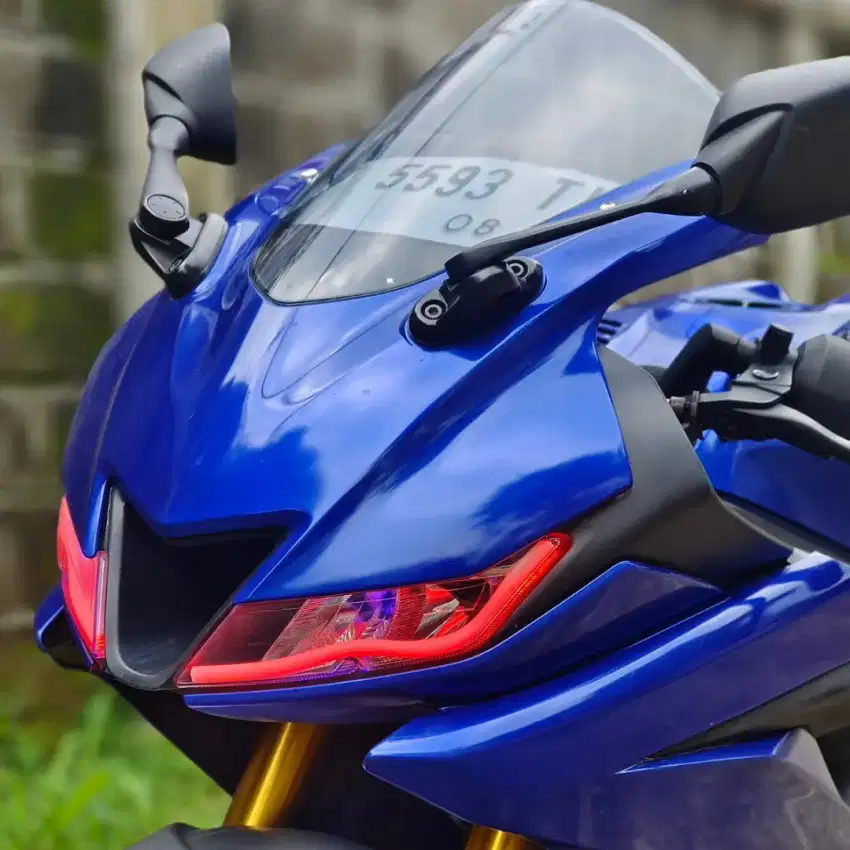 YAMAHA R15 V3 BIRU TAHUN 2021 PAJAK PANJANG SIAP GAS POLL