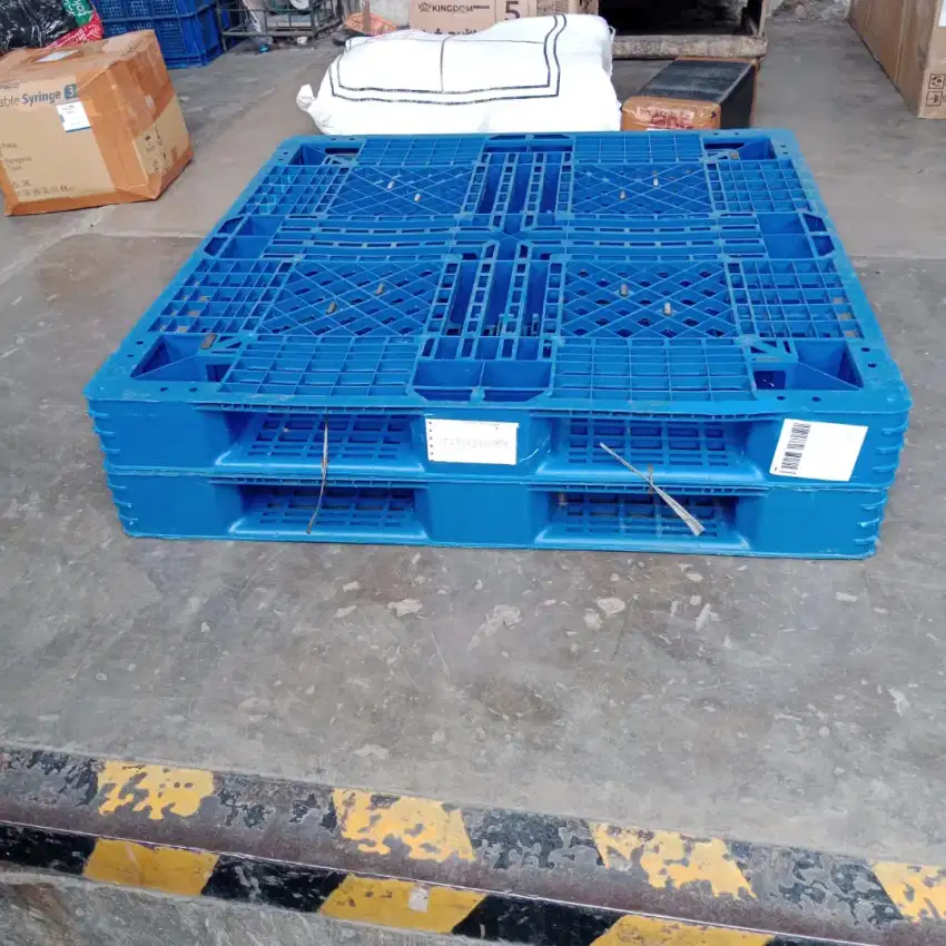 Jual pallet plastik bekas murah palet plastik baru bagus kuat