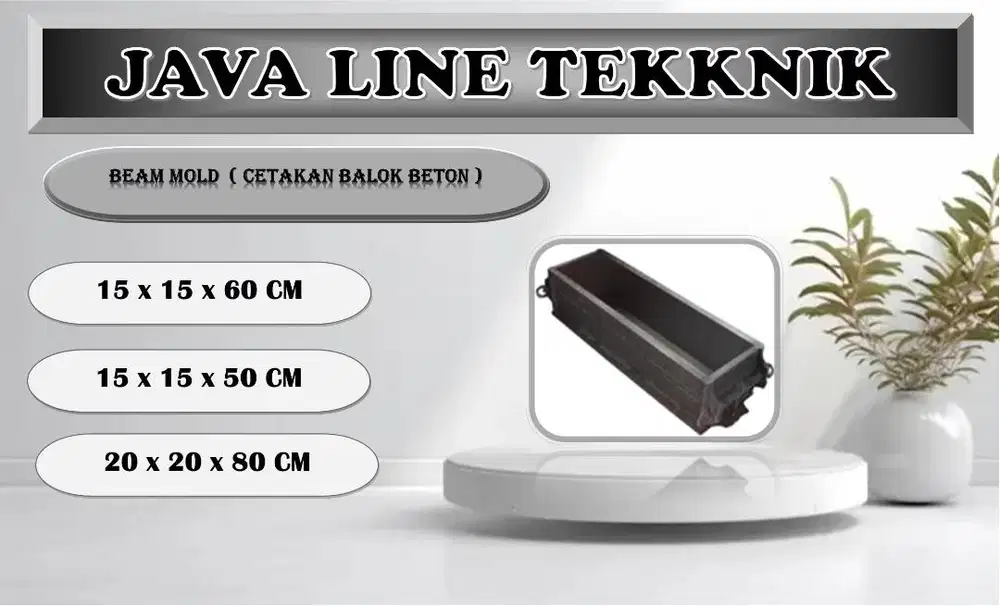 Jual Concrete Beam Mold - Cetakan Balok Beton Di Balikpapan