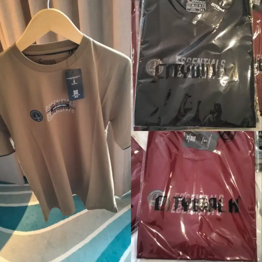 Kaos oblong pria Citywalk XL