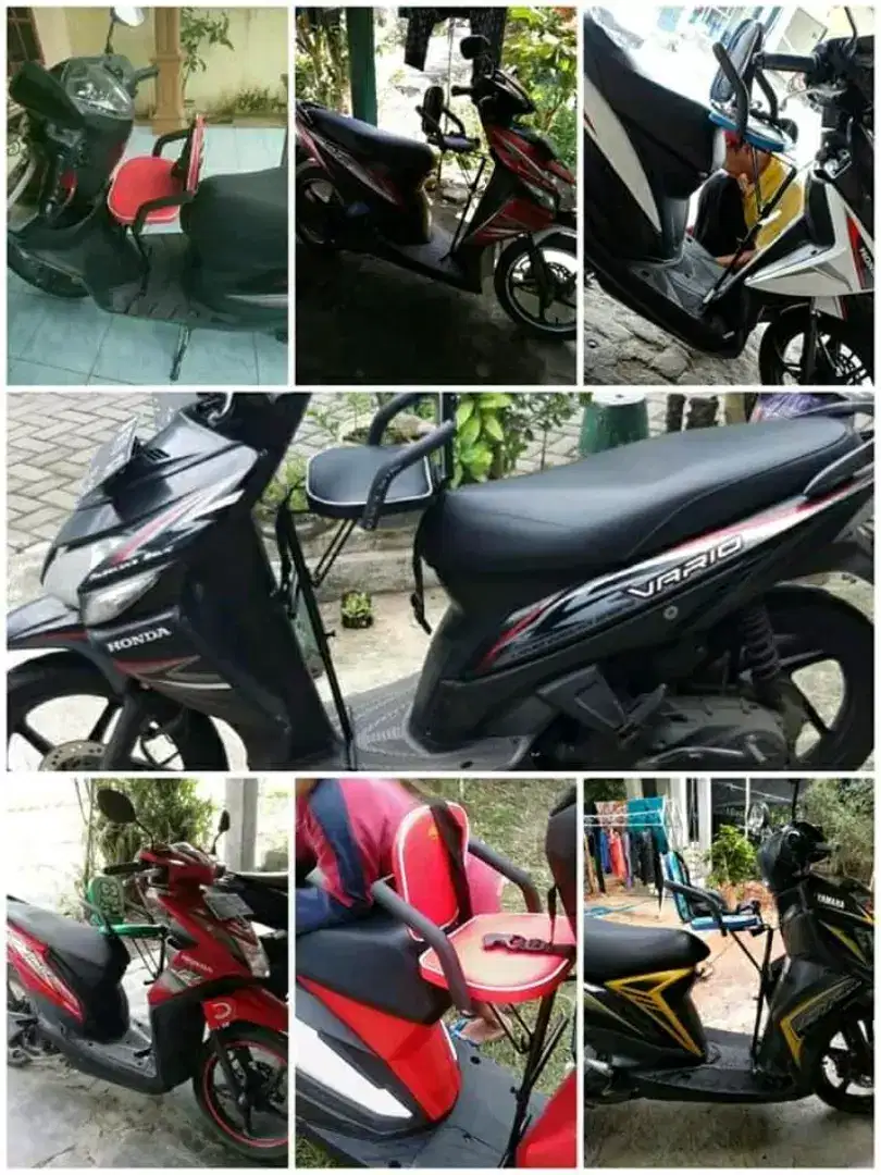 Kursi Bonceng Motor Boncengan Anak ALPINA