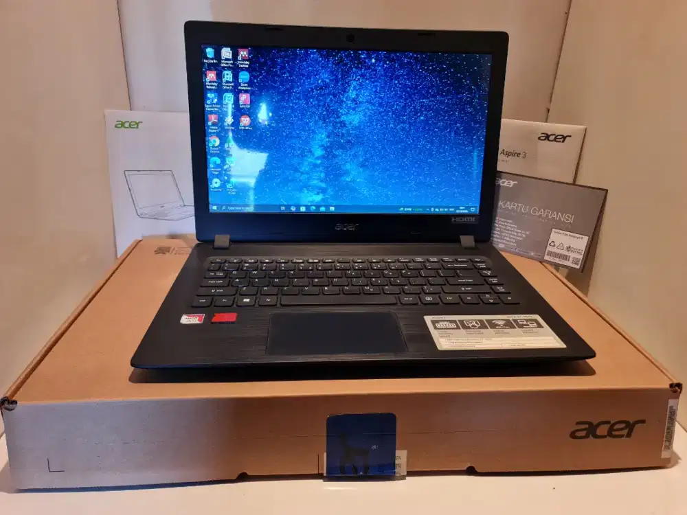 Laptop acer aspire 3 A314-21967u cocok buat pelajar/mahasiswa/kantoran