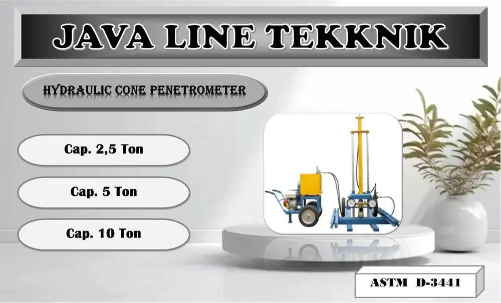 Jual Hydraulic Cone Penetrometer ( Sondir Hydraulic ) Di Balikpapan