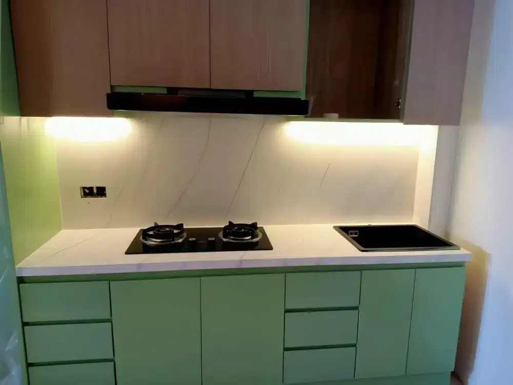 Kitchen set anti rayap dan garansi