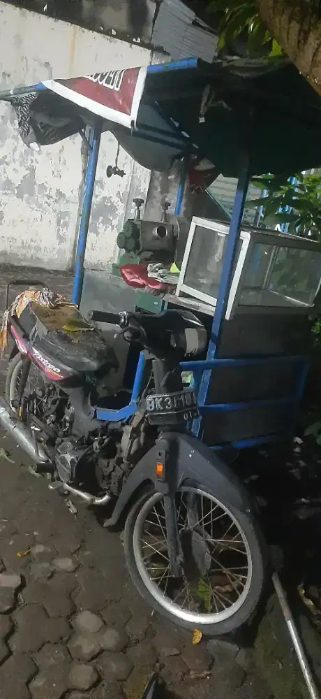 Becak Mesin Es Tebu Honda Astrea Grand 97 surat lengkap