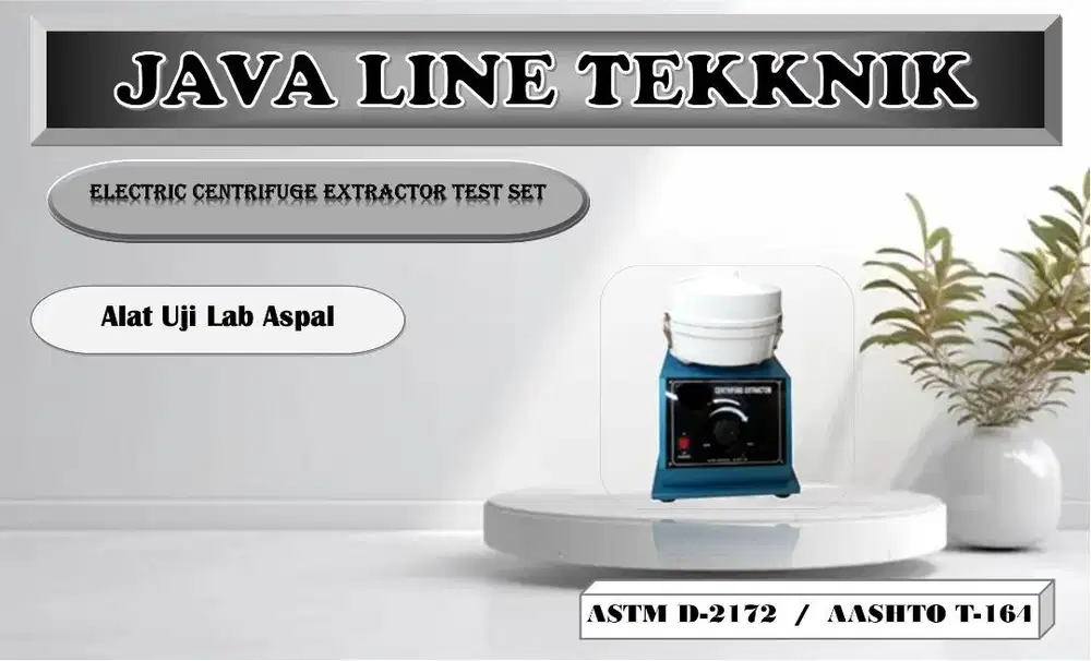 Jual Centrifuge Extractor Test Set Di Kota Balikpapan
