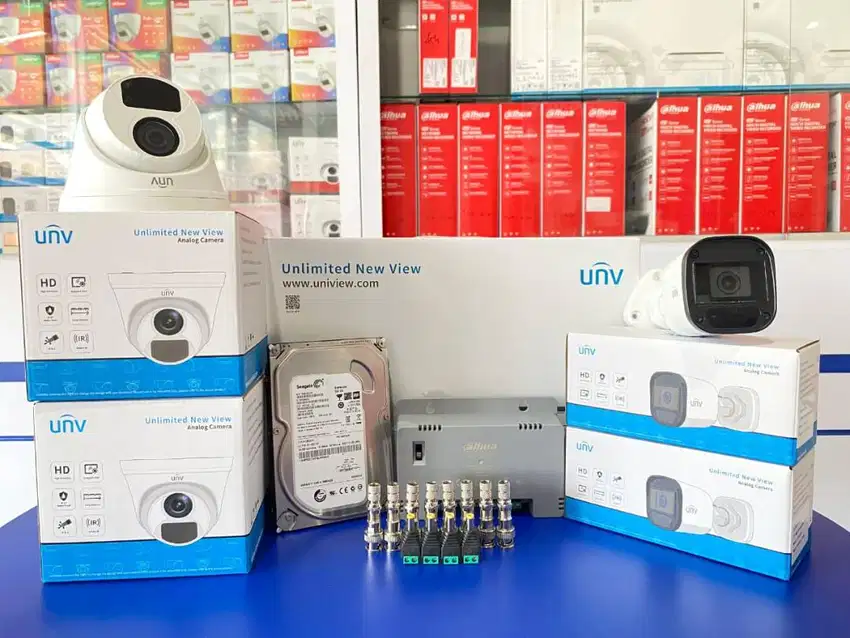 TURUN HARGA PROMO PAKET CCTV UNV 2MP