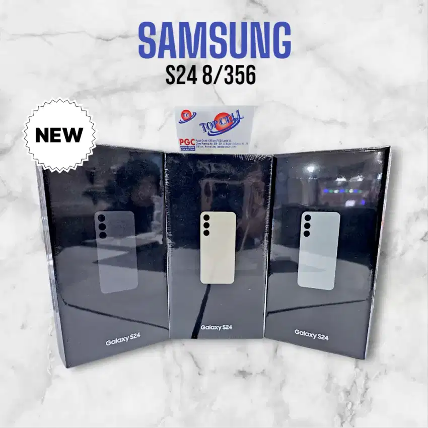 NEW SAMSUNG S24 RAM 8/256 GARANSI RESMI 100%