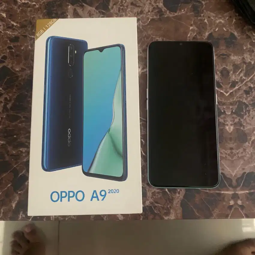 Oppo a9 2020 ram 8/128 mulus lengkap