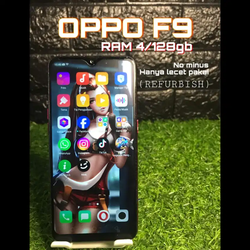 OPPO F9 RAM 4/128 SECOND MURAH / HANDPHONE OPPO SECOND MURAH / HP GRT