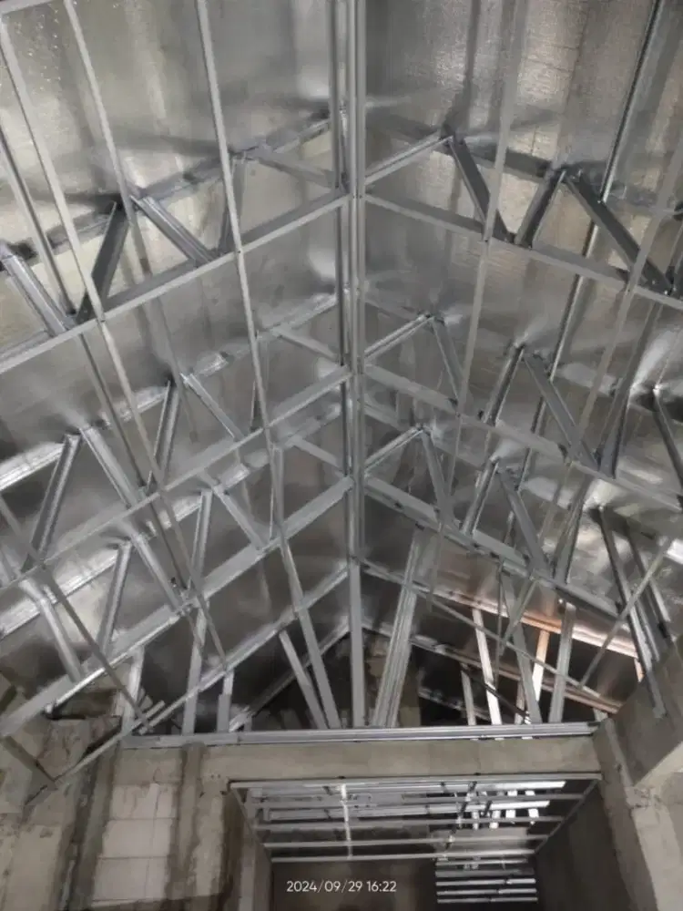 Kontruksi* pl4fon gypsum* * murah