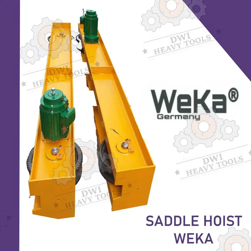 Saddle End Carriage Hoist WEKA 1, 2, 3, 5, 10 Ton