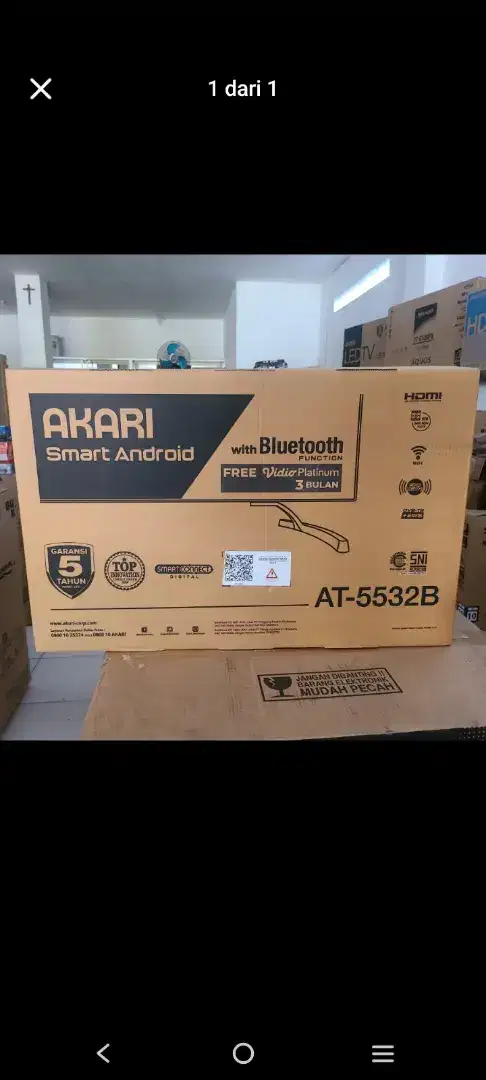 Smart TV akari 32 inch