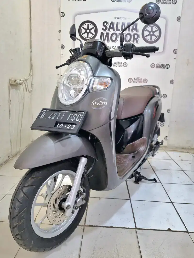 SCOOPY 2018, SURAT LENGKAP, FULL ORSINIL, MESIN SEHAT, TERAWAT