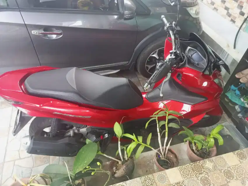 Honda PCX 2023, warna merah, Bulan Agustus 2023