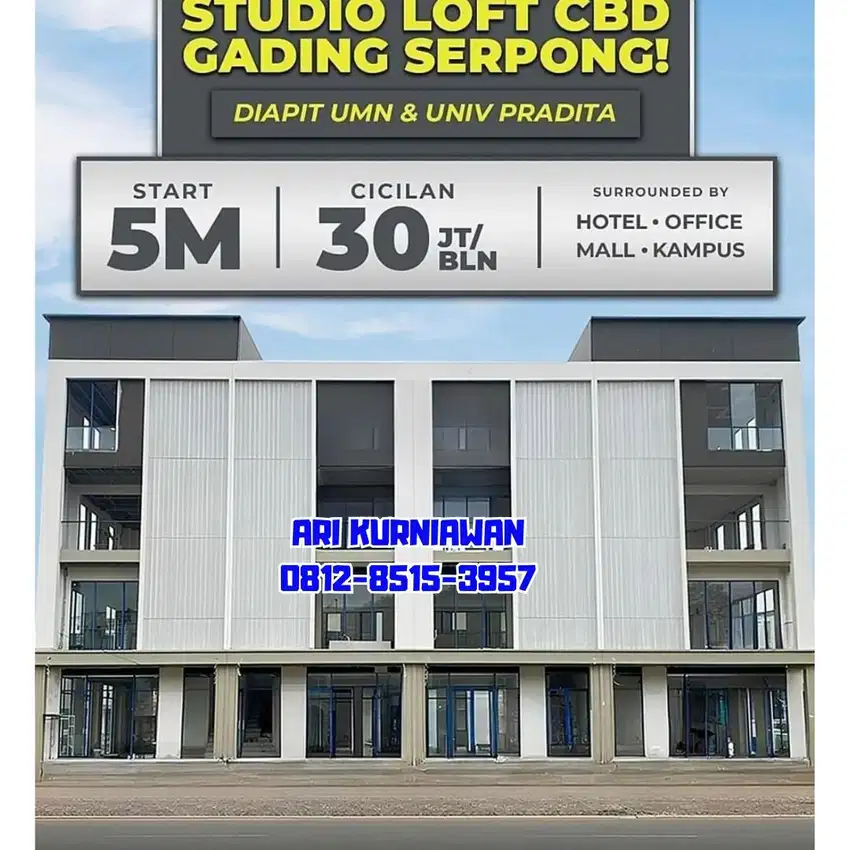 QUANTUM Commercial By Summarecon Harga Sewa Ratusan juta traffic Ramai