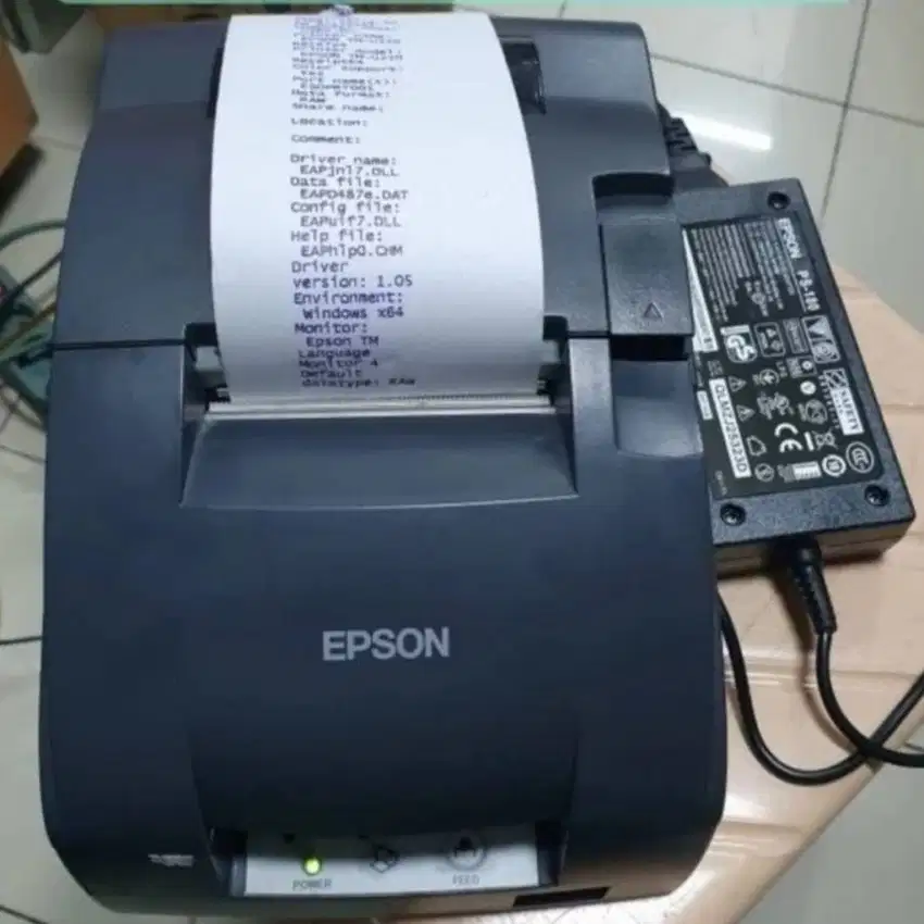 PRINTER KASIR AUTOCUTTER TMU 220 PRINTER KASIR BOSKUU // PORT USB