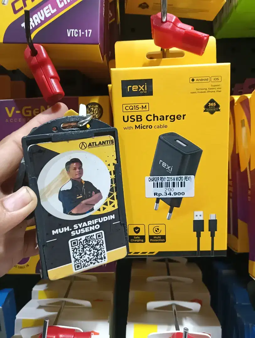 CHARGER REXI CQ15-M MICRO | ATLANTIS DAHSYAT