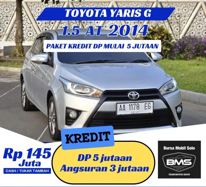 (DP 5Jt) Yaris G 2014 matic