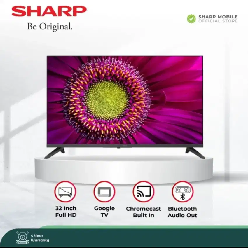 SHARP LED TV 32 inch Google TV 2T-C32GH3000i