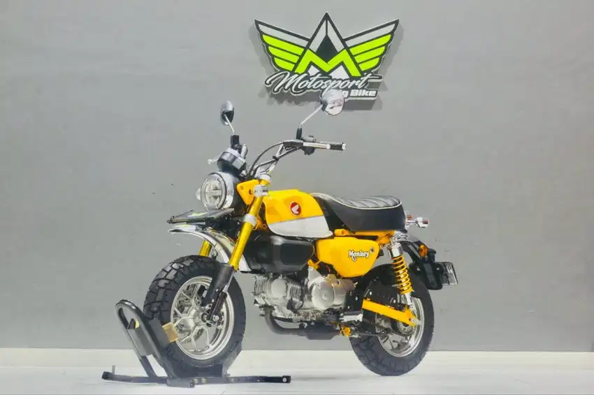 Kawasaki z125 mocil siap gas