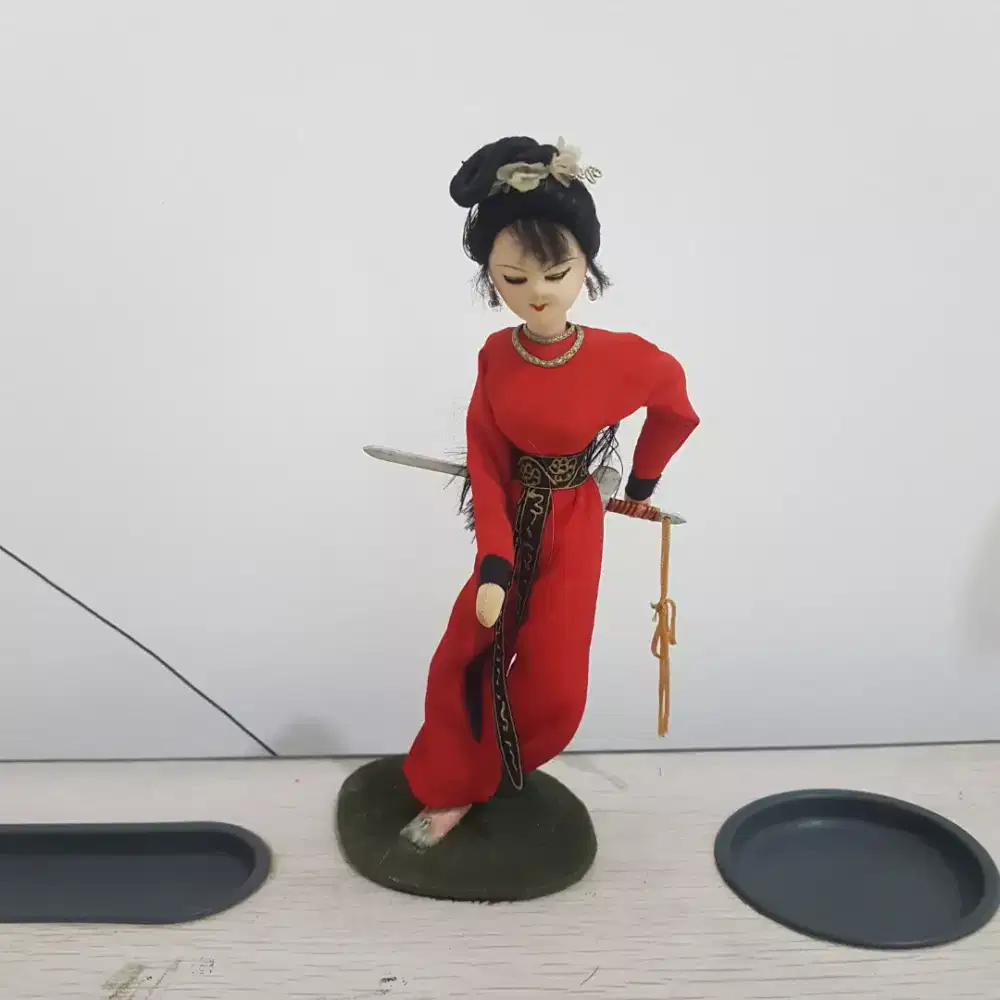 Pajangan Boneka Vintage Tradisional China Chinese Asia