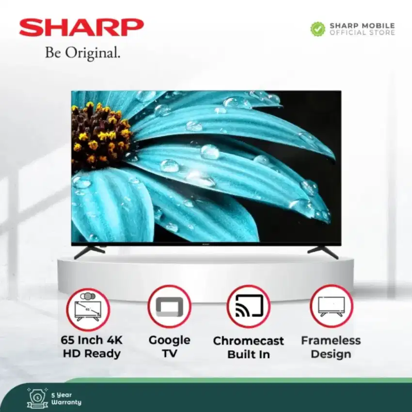 SHARP LED TV 65 inch Google TV 4T-C65FJ1I