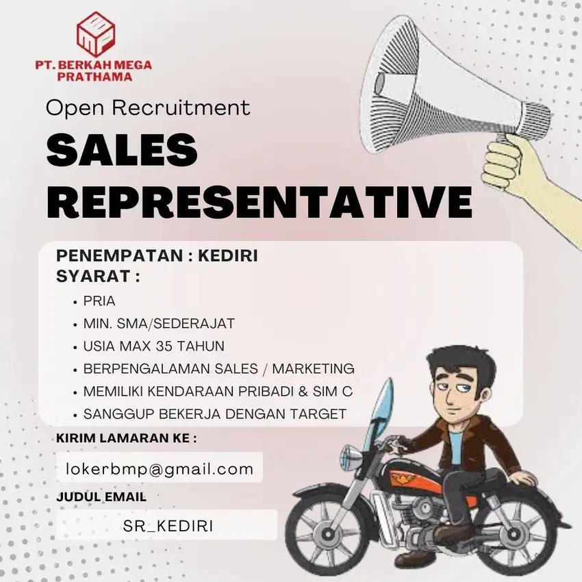 LOKER SALES KEDIRI