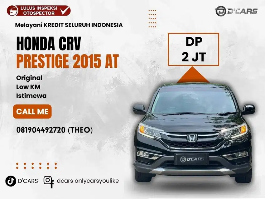 [DP:2JT] CRV 2.4 PRESTIGE 2015 AT LOW KM ORIGINAL