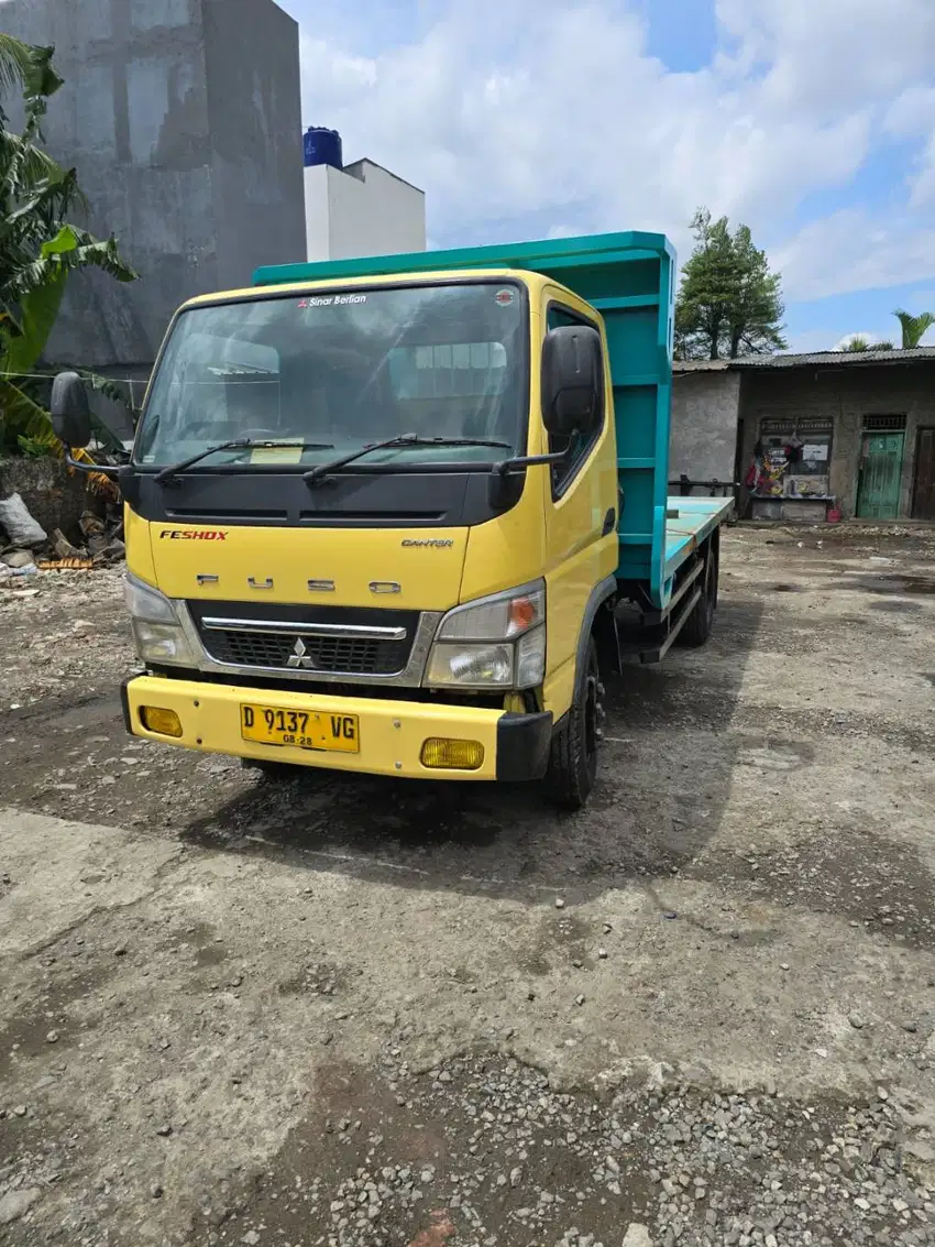 Mitsubishi Canter FE 74 HD N 4X2 M/T Tahun 2023 Flat Deck