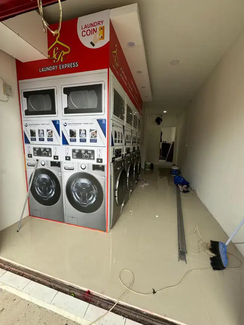 Dibutuhkan karyawan laundry coin ( baru mau buka)