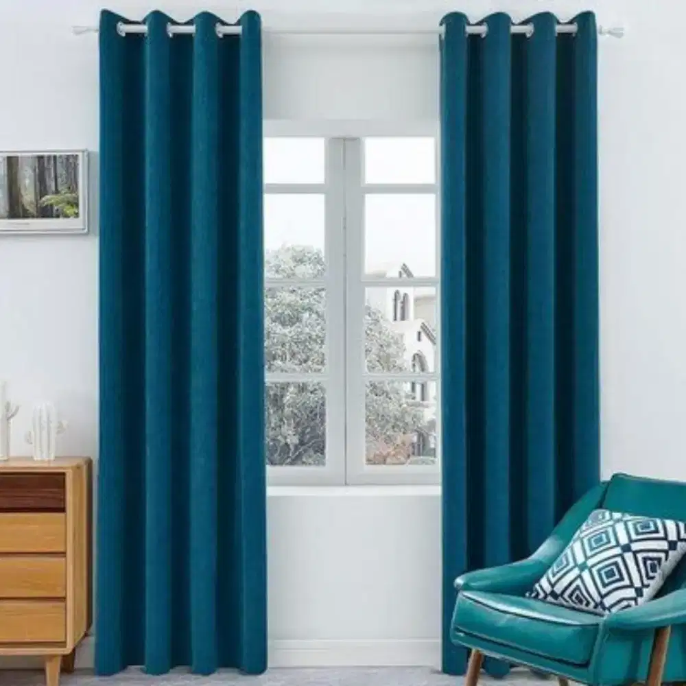 Jual tirai jendela gordyn hordeng gorden wallpaper dinding rollblind v