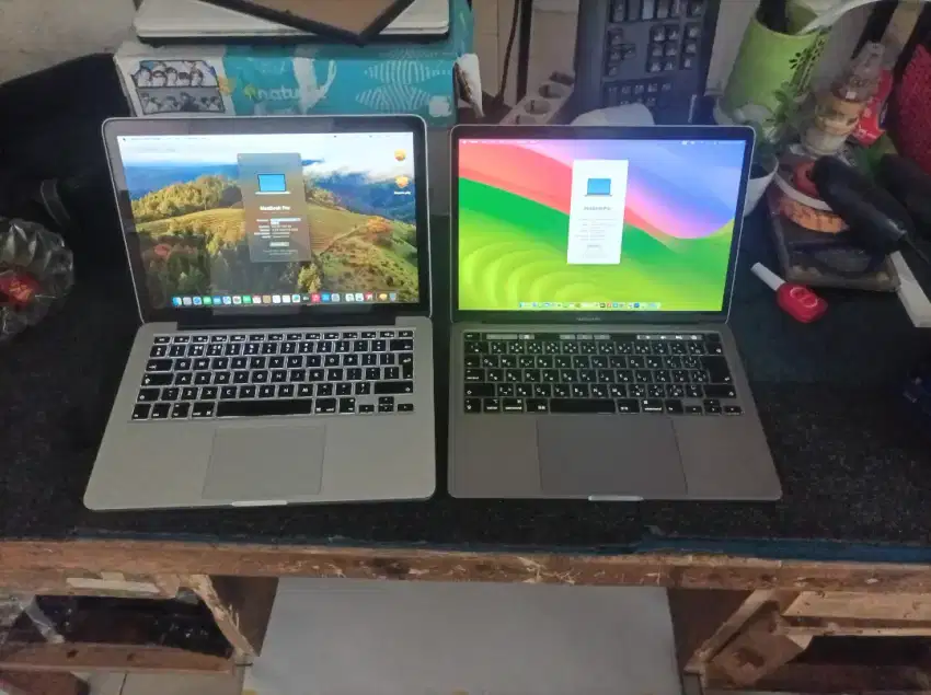 Apple Macbook Pro 2014 dan 2020 Core i7