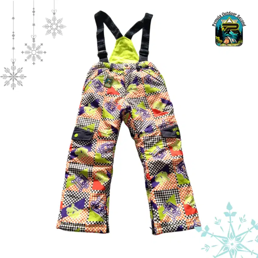 Celana Outdoor Snowboard WALTON Kids, Celana Ski/Salju Anak