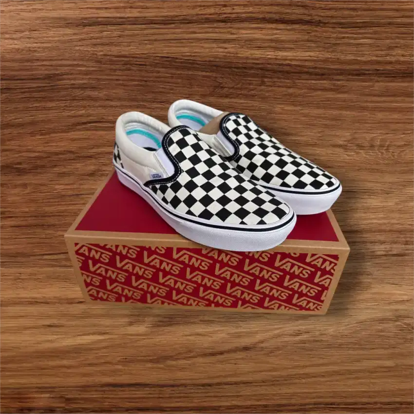 VANS SLIP ON CHEKERBOARD COMFUS