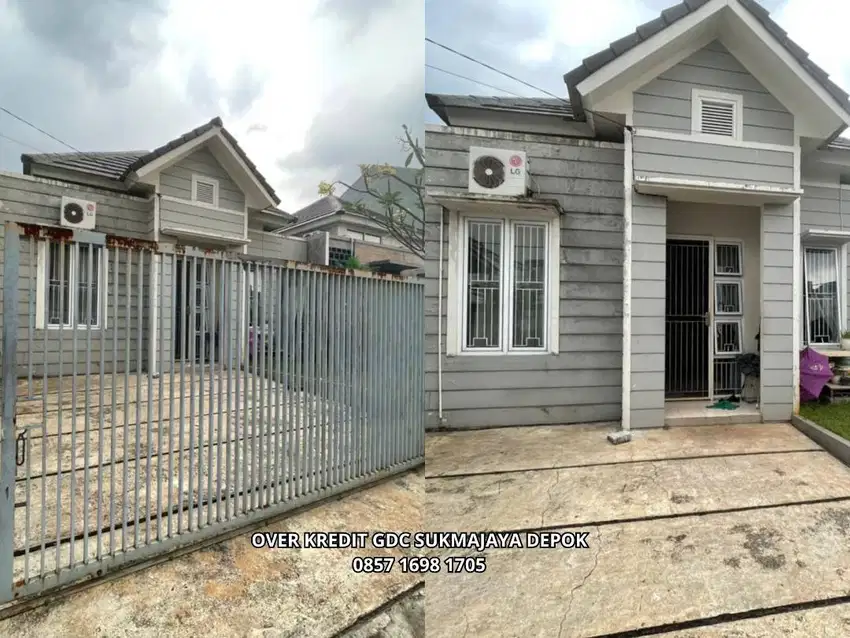 Rumah Take Over LT120 di Grand Depok City New Anggrek 2 dkt Alun Alun