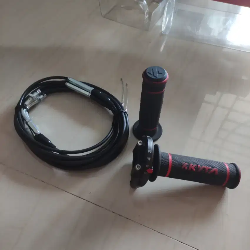 Gas Spontan KYTA CNC Set HGTX-02 Hitam