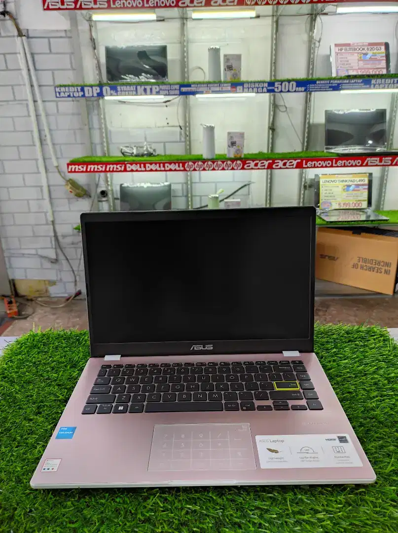 READY ASUS VIVOBOOK E410KA NEW GARANSI RESMI COCOK BUAT ANAK PELAJAR