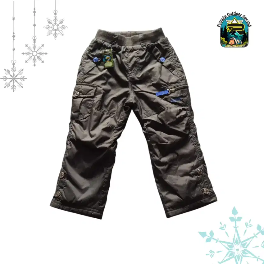 Celana Outdoor Snowboard BAMBINO Kids, Celana Ski/Salju Anak