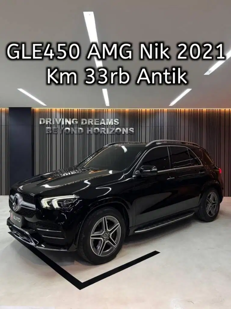 Mercedes Benz GLE 450 GLE450 AMG 2021 Hitam B1980AW Mercy