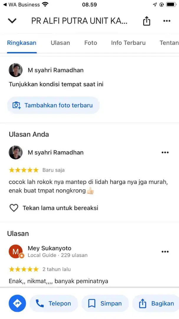 Jasa review gmaps dan hapus ulasan negatif